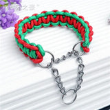 Collier pour Chien en Nylon Tissé Résistant