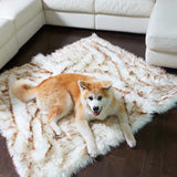 Couverture Imperméable pour Chien en Peluche Imitation Fourrure Protège les Meubles et les Lits pour Chiens