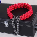 Collier pour Chien en Nylon Tissé Résistant