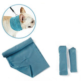 Bandana Refroidissant Instantané pour Chien, Respirant, Réutilisable, Protection Contre les Brûlures Solaires, Amical avec la Laisse