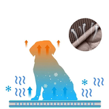 Tapis auto-refroidissant pour chiens et chats Tapis de refroidissement portable pour l'été Facile à nettoyer Plusieurs tailles
