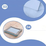 Tapis de Refroidissement d'Été pour Animaux de Compagnie Respirant Lavable