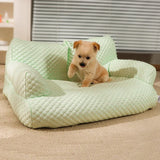 Canapé Doux pour Chien en Tissu Refroidissant