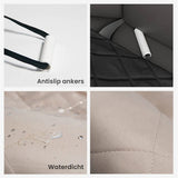 Grand Coussin de Voiture pour Chien Banquette Imperméable