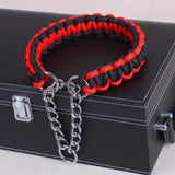 Collier pour Chien en Nylon Tissé Résistant