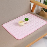 Tapis auto-refroidissant pour chiens et chats Tapis de refroidissement portable pour l'été Facile à nettoyer Plusieurs tailles
