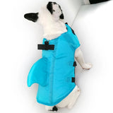 Gilet de Sauvetage pour Chien Flottabilité Réglable Poignée de Sauvetage Réfléchissant Durable
