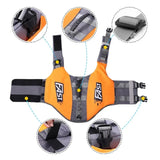 Gilet de Sauvetage Premium pour Chiens avec Poignée