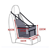 SafeStay™ | Siège Auto Securisé et Confortable pour Animaux de Compagnie