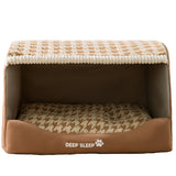 Maison en peluche pour chien