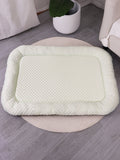 Lit pour chien super doux et rafraîchissant avec mousse à mémoire de forme, lavable et design respirant