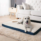 Grand Lit pour Chien en Mousse à Mémoire de Forme