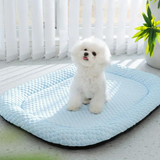 Lit pour chien super doux et rafraîchissant avec mousse à mémoire de forme, lavable et design respirant