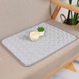 Tapis auto-refroidissant pour chiens et chats Tapis de refroidissement portable pour l'été Facile à nettoyer Plusieurs tailles