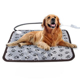 Coussin Chauffant Électrique pour Animaux de Compagnie Contre le Froid
