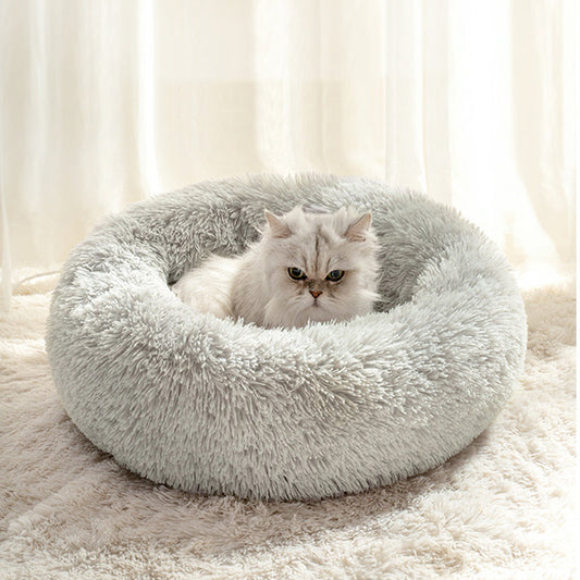 Nook™ | Lit Douillet en Forme de Donut pour Animaux de Compagnie