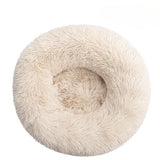 Fluffy™ | Lit Douillet en Forme de Donut pour Animaux de Compagnie