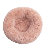 Fluffy™ | Lit Douillet en Forme de Donut pour Animaux de Compagnie
