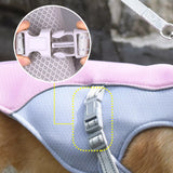 Gilet d'Été pour Chiens Respirant Réfléchissant avec Fermeture Rapide