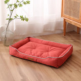 Lit pour chien étanche – Tissu Oxford résistant aux morsures avec rembourrage en coton PP épais pour le confort et la durabilité