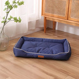 Lit pour chien étanche – Tissu Oxford résistant aux morsures avec rembourrage en coton PP épais pour le confort et la durabilité