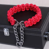 Collier pour Chien en Nylon Tissé Résistant