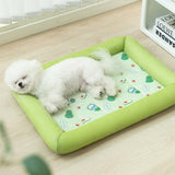 Tapis Refroidissant pour Animaux de Compagnie en Polyester Refroidissant, Facile à Nettoyer et Portable