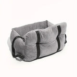 Coussin Chien Siège Auto Élévateur Confortable et Sûr avec Housse Lavable en Machine