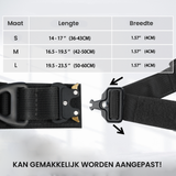 Collier pour Chien Résistant et Tactique avec Support pour Air Tag