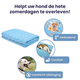 Tapis Autonome Refroidissant pour Chiens avec Côté Glacé Lavable et Pliable pour les Jours d'Été