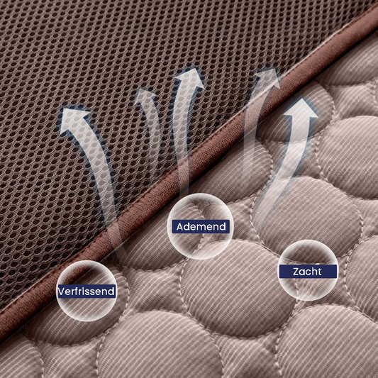 Tapis auto-refroidissant pour chiens et chats Tapis de refroidissement portable pour l'été Facile à nettoyer Plusieurs tailles