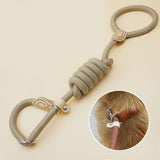 Ceinture anti-traction tressée durable pour chiens