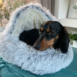 Cozycave Panier câlin WoofSpot™ | Lit pour chien de confort premium