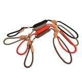 Ceinture anti-traction tressée durable pour chiens