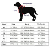 Veste Réfléchissante pour Chiens Haute Qualité Imperméable Coupe-Vent