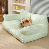 Canapé Doux pour Chien en Tissu Refroidissant