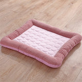 Tapis de Refroidissement d'Été pour Animaux de Compagnie Respirant Lavable