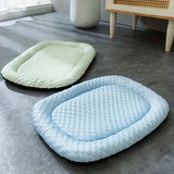 Lit pour chien super doux et rafraîchissant avec mousse à mémoire de forme, lavable et design respirant