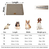 Coussin Orthopédique pour Chiens avec Housse Lavable