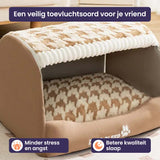 Maison en peluche pour chien