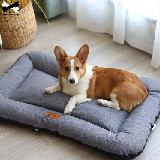 Lit pour Chien Durable avec Épaisses Rembourrages – Parfait pour le Soulagement des Articulations