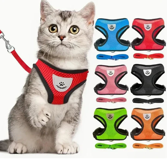 PawFit™ | Le harnais avec laisse pour chiens et chats