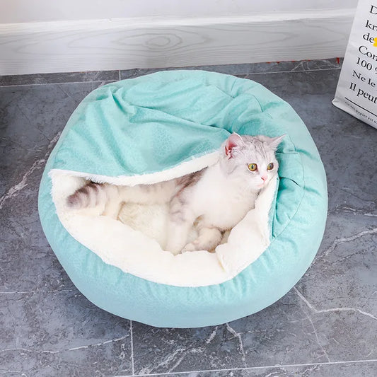 Coussin Orthopédique de Luxe pour Chien avec Housse Lavable en Mousse à Mémoire et Revêtement en Peluche