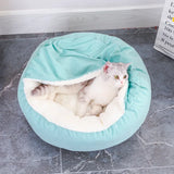 Coussin Orthopédique de Luxe pour Chien avec Housse Lavable en Mousse à Mémoire et Revêtement en Peluche
