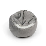 Coussin Orthopédique de Luxe pour Chien avec Housse Lavable en Mousse à Mémoire et Revêtement en Peluche