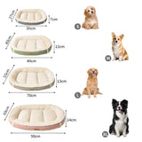 Lit en Velours Écologique pour Chiens - Doux, Durable et Lavable en Machine