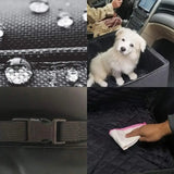 Housse de Siège Auto Étanche pour Chiens - Facile à Installer et Fabriquée en Tissu Oxford