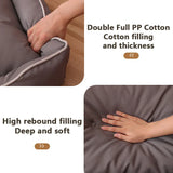 Lit pour chien étanche – Tissu Oxford résistant aux morsures avec rembourrage en coton PP épais pour le confort et la durabilité