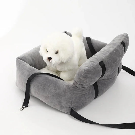 Siège Auto Apaisant pour Chiens Sécurisé Facile à Installer