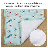 Tapis pour animaux de compagnie en coton doux de soie de glace pour soulager la chaleur estivale. Facile à nettoyer et respirant.